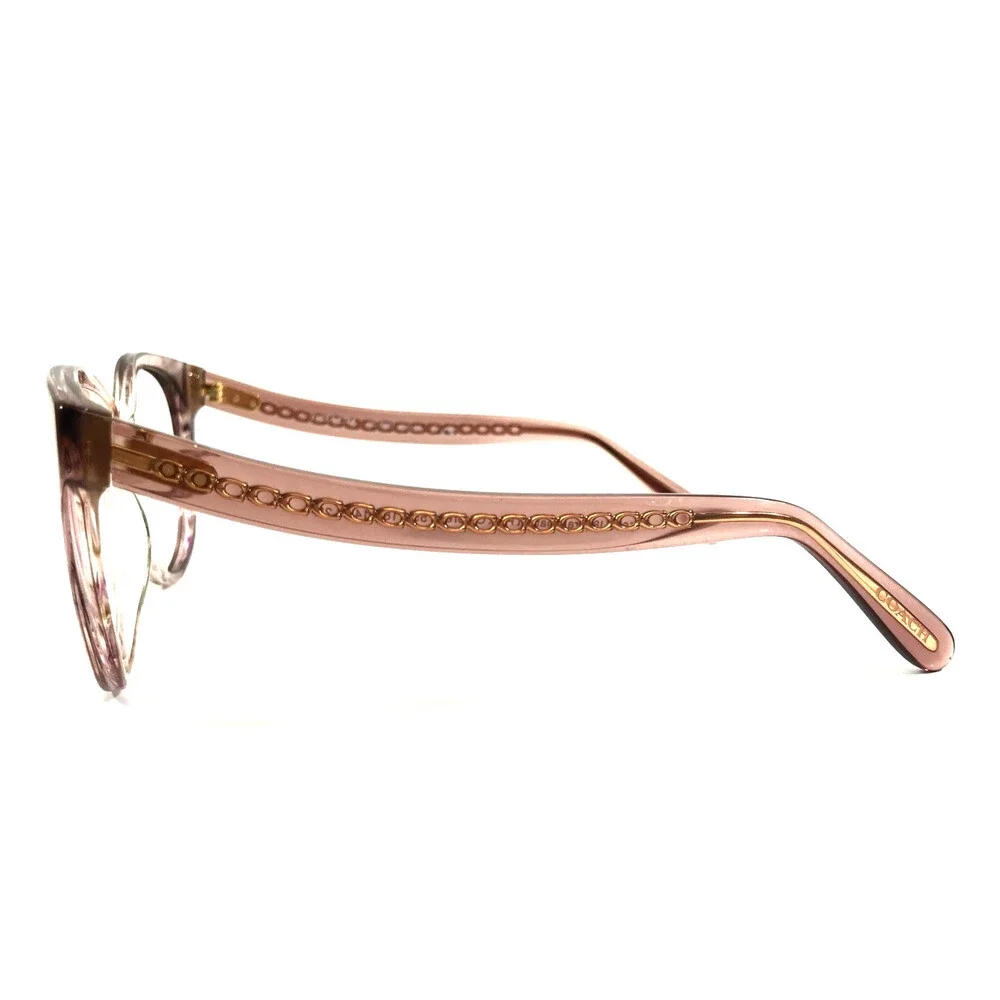 Coach Eyeglasses Frames HC8321 C6181 5656U8 Transparent Pink Ombre 55-18-140